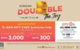 ไอคอนสยาม จัดหนัก โปรโมชั่นสุดคุ้ม“ICONSIAM DOUBLE THE JOY”ซื้อ Siam Gift Card ครบตามเงื่อนไข รับท็อปอัพเพิ่มทันที มูลค่ารวม 3.4 ล้านบาทซื้อครบปุ๊บ รับปั๊บ ไม่ต้องลุ้น