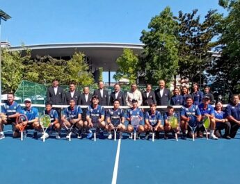 ดร.ณัฏฐ์ เยี่ยมให้กำลังใจนักเทนนิสชุดซีเกมส์ตั้งเป้าคว้า 4 ทองยกนิ้วให้ระบบการบริหารงานของลอนเทนนิสฯ