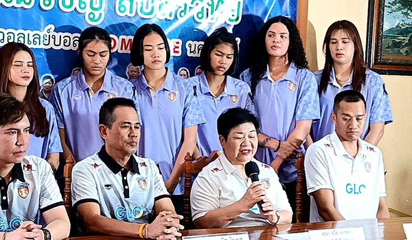 ตั้งประธานสโมสรวอลเลย์บอล GLO MIRACLE นครนนท์ ลุยลีกลูกยางสูงสุด