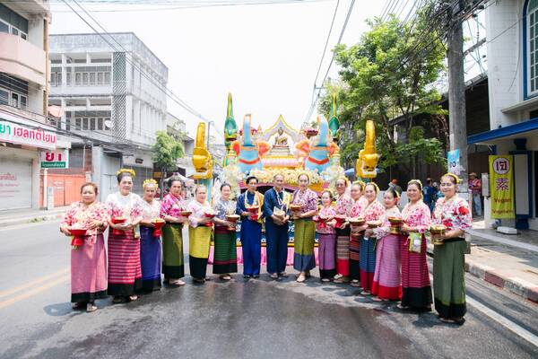 “หยก กชพร” หนุนสงกรานต์เชียงใหม่ 2569 ร่วมขบวนแห่พระพุทธสิหิงค์ ฉลอง 730 ปี ผลักดันเชียงใหม่สู่เมืองมรดกโลก