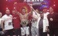 นูเบค วาลิโซนอฟ กำปั้นโหดจากคีร์กีสถานคว้าเข็มขัดWBC Continental Asia Cruiserweight title หลังฮุคซ้ายเข้าลำตัว ปัญญา ชมพูพวง กำปั้นไทยร่วงให้กรรมการนับ 10 ในยกที่ 4