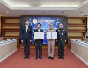 สจล. จับมือสำนักงานปลัดกระทรวงกลาโหม ลงนามความร่วมมือทางวิชาการพัฒนานวัตกรรมพลังงานและเทคโนโลยีเพื่อความมั่นคงของประเทศ
