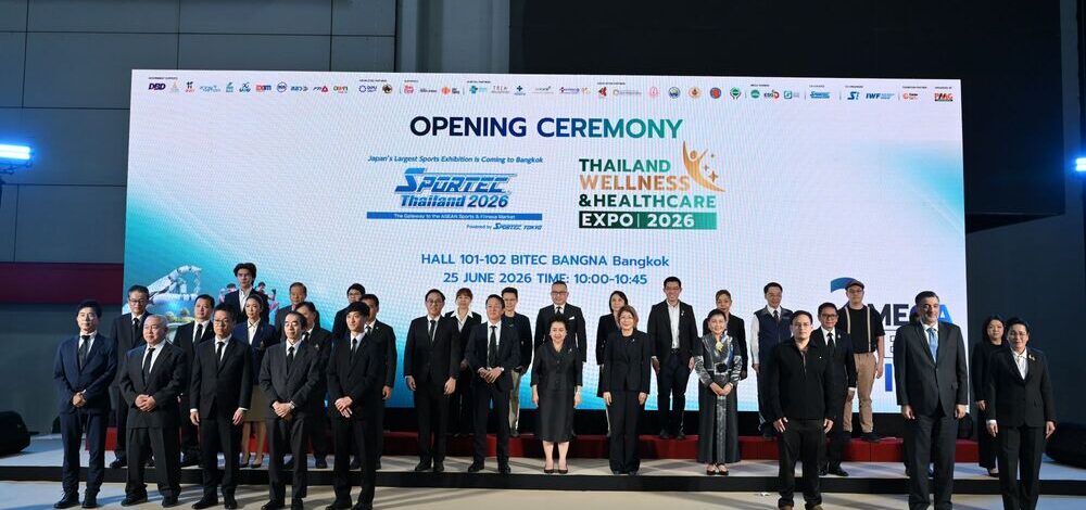 เริ่มวันนี้ !! งาน Thailand Wellness & Healthcare Expo X SPORTEC Thailand 2026อลังการทั้งเวลเนส สุขภาพ ฟิตเนส กีฬา เต็มพื้นที่ เข้างานฟรี 25-27 มิ.ย.69 นี้ ไบเทคบางนา